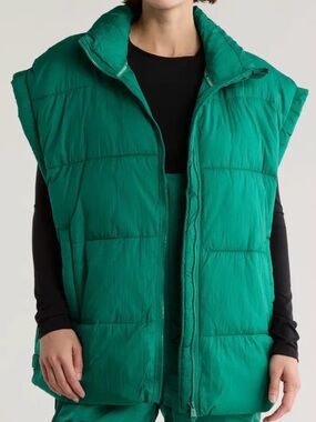 FP Movement In a Bubble Oversize Puffer Vest